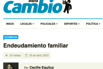 Columna Diario Cambio, Jueves 20 de abril de 2023