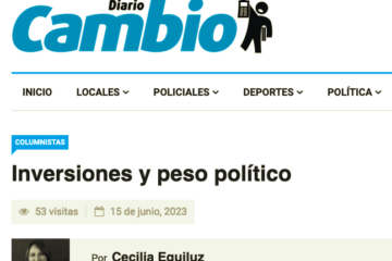 Diario Cambio, 15 de junio 2023