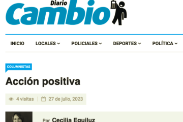 Diario Cambio: jueves 27 de julio de 2023